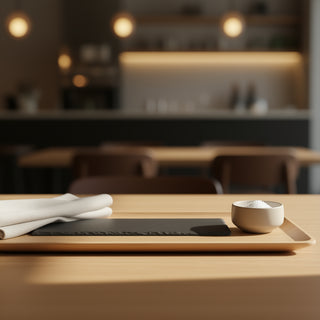 Kişiselleştirilebilir Doğal Slate Sunum Platası (30×11 cm)