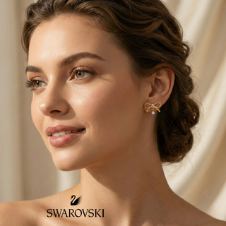 Fiyonk Küpe – Swarovski®